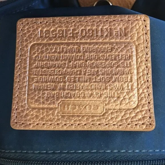 Coach Golden Brown Shoulder Leather Bag (K1160-F16531) - Picture 11 of 11